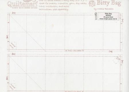 Bitty Bag Panel # QS65054D