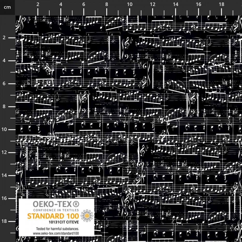 Black & White Notes - Black - 4502-607