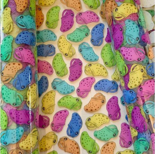 Clear Vinyl - Croc Summer Sandals - TPU