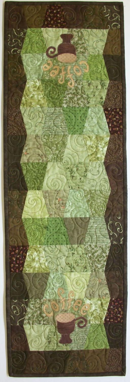 Coffee Time One Patch Runner - CLPQAGA002