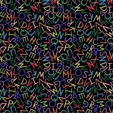 Cozy Flannel, Alphabet Soup, Blackboard, Flannel # 53417F-2