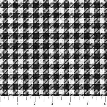 Cozy Up Flannel - White/Black - F25280-91