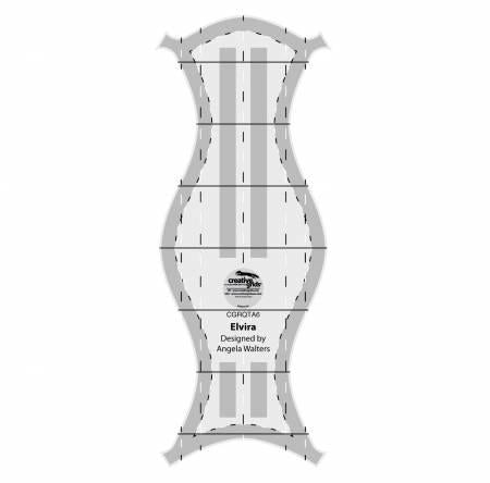 Creative Grid Machine Quilting Tool - Elvira - CGRQTA6