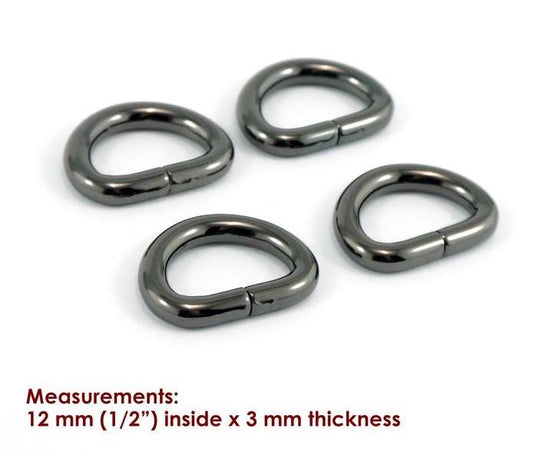 D Ring - Gold 12mm (1/2") - DRNG12MM-GM/4