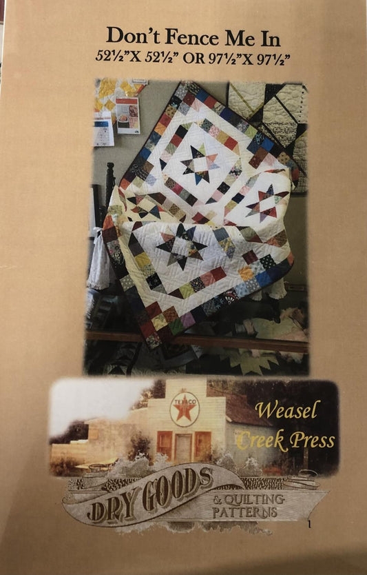 Don't Fence Me In Quilt Pattern
