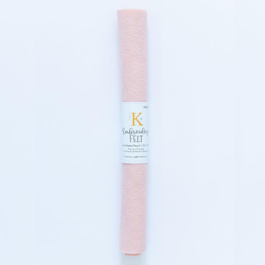 Kimberbell - Embroidery Felt Sun Kissed Peach 12in x 18in # KDKB1268