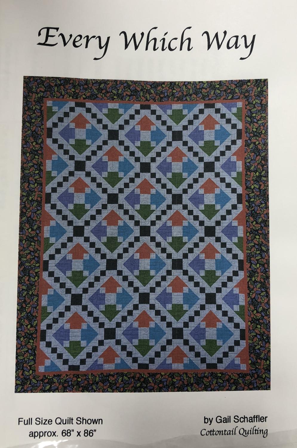 Every Which Way Full or Throw Quilt