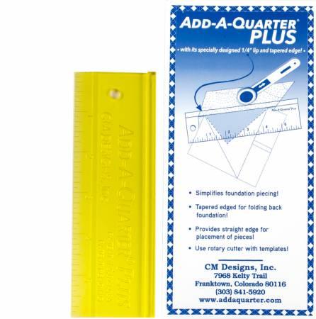 Add A-Quarter Ruler 6in Plus - CM06PLUS