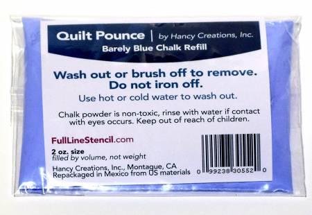 Pounce Pad Chalk Powder Refill Barely Blue # Q9B