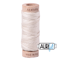 Floss Aurifil 6 Strand 18 yard Silver White - AFWS-2309