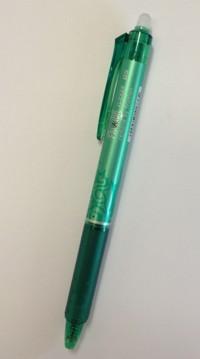 Frixion, Click - Erasable Gel - Green - BLRT-FR5