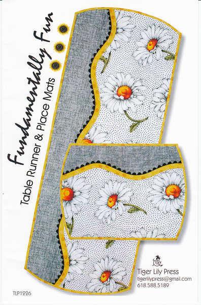 Fundamentally Fun Table Runner & Place Mats # TLP1226