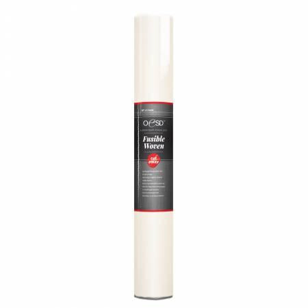 Fusible Woven White 20in x 5 yds # HBFW-20