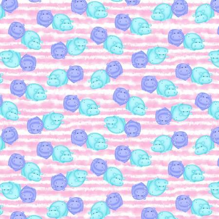 Hippos Comfy Flannel # N1043AE-22