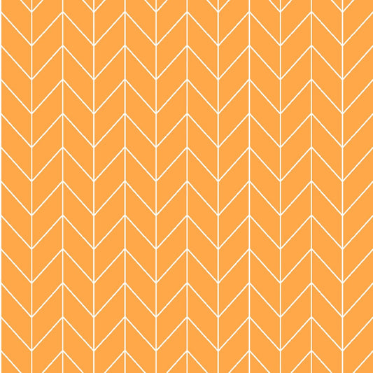 Kimberbell Basic - Orange - Chevron - 8258-O