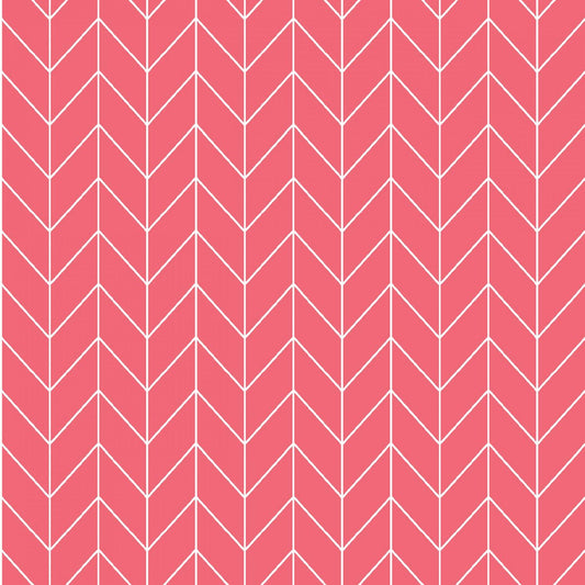 Kimberbell Basic - Pink - Chevron - 8258-P