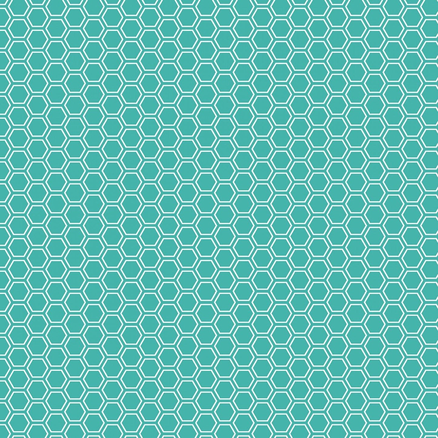 Kimberbell Basic - Teal - Honeycomb - 8256-Q