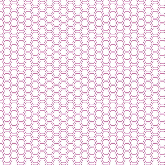 Kimberbell Basic - Violet - Honeycomb - 9256-V