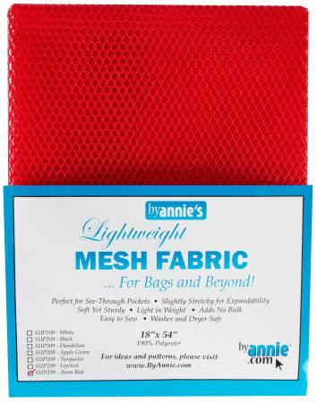 Mesh - Light Weight - Atomic Red- 18X54" - SUP209-RED