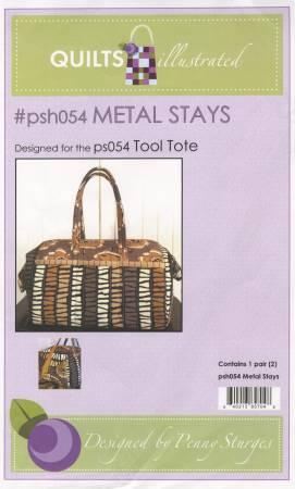 Metal Stays for Tool Tote Pattern or Boxy Tote - PSH054