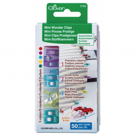 Mini Wonder Clips Assorted 20 pcs - 7831880