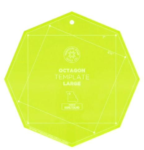 Missouri Star Large 10" Octagon Template - NOT5972