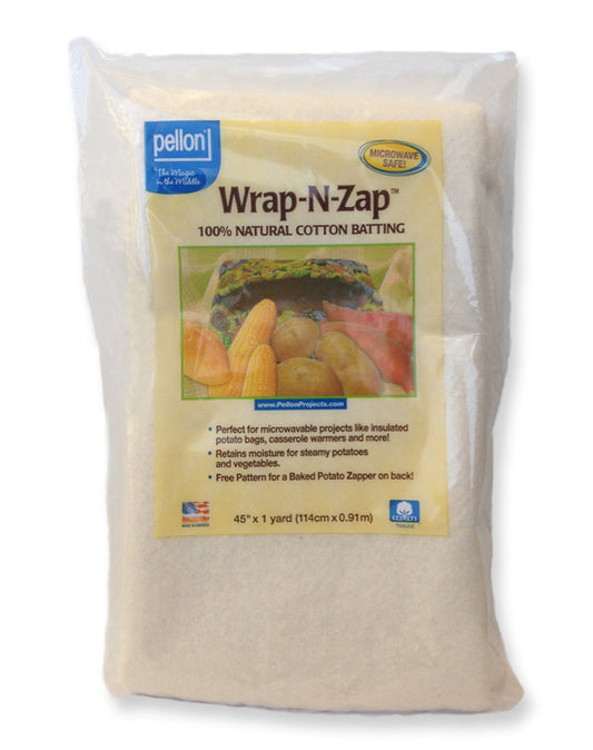 Pellon Nature's Touch Wrap-n-Zap Batting - PLWZ45