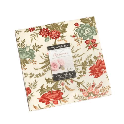 Rendezvous Blooms 3 Sisters - Layer Cake - LC44300