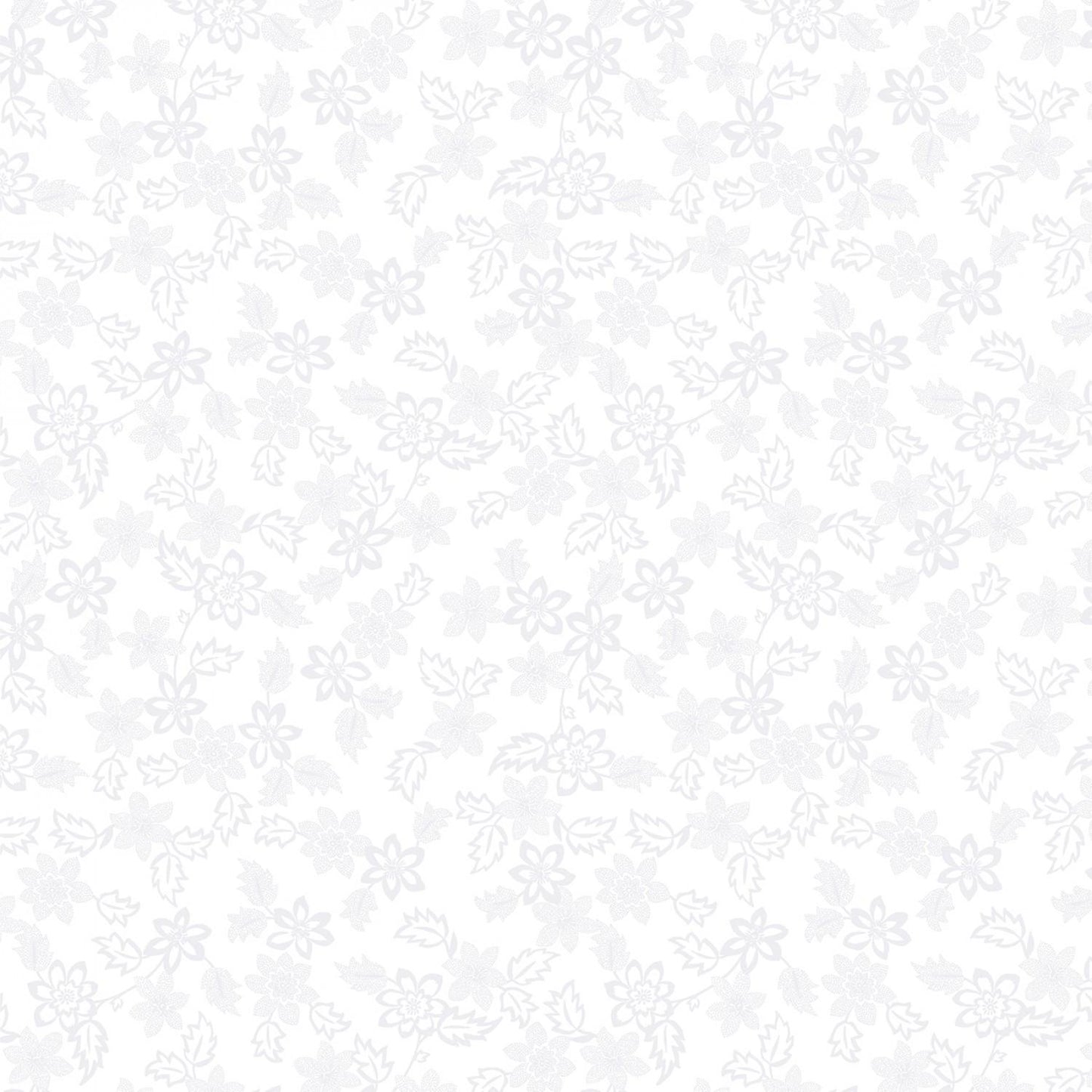 Rhapsody in White - Dotted Blossoms - 14255-09