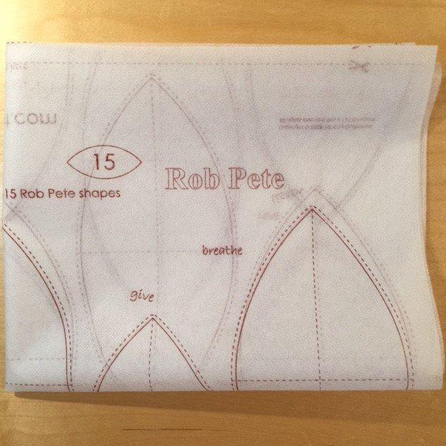Rob Pete Printed Interfacing Panel - Quiltsmart