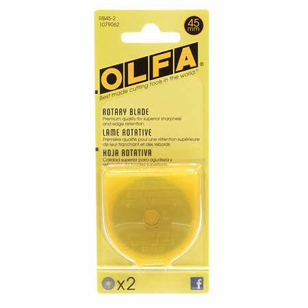 Rotary Blade 45 mm - 2 Pack - OLFRB45-2