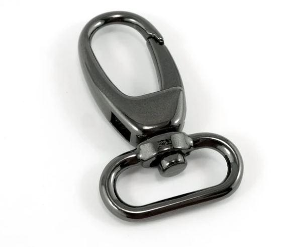 SWIVEL SNAP HOOK 1 "GUNMETAL - EBHK-25-GM