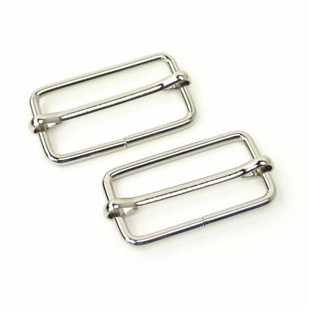 Slider Buckles Nickel 2ct 1-1/2in # STS127ST