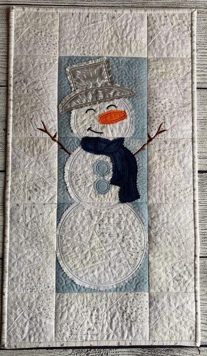 Snowman Wallhanging CD