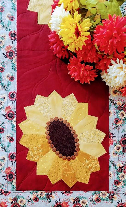 Sunflower Table Runner - TQC-668