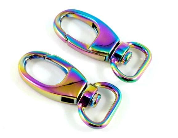 Swivel Snap Hook - 1/2" - Rainbow EBHK-12-IRI