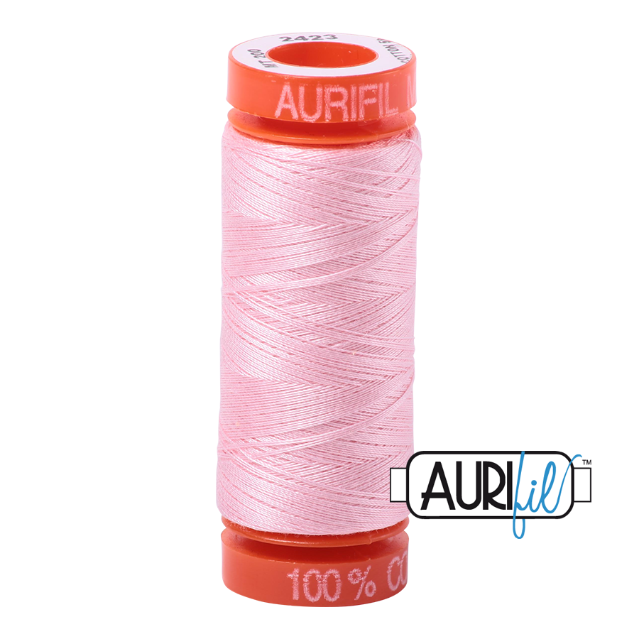 Thread Aurifil 50 Wt MK50SP200-2423 Baby Pink