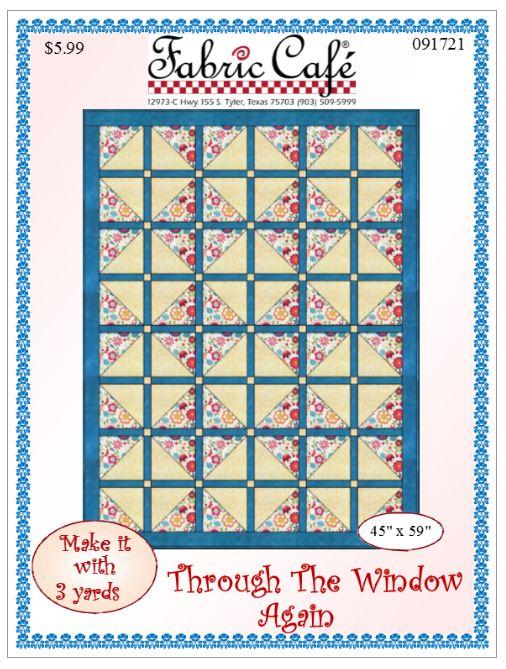 Through The Window Again 3 yard Quilt - 091721