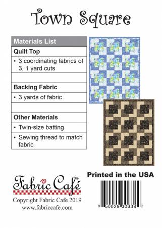 Town Square 3-Yard Quilt - 091922