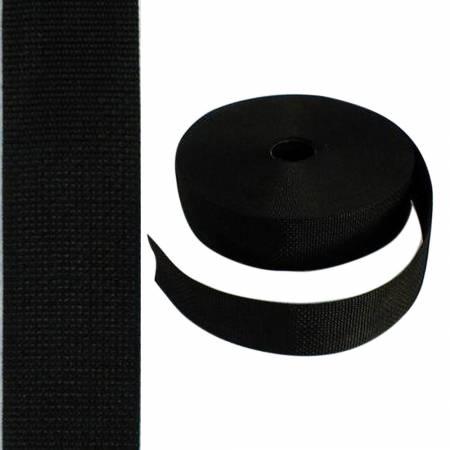 Webbing Polypro 2" Black - PPW2-BLK