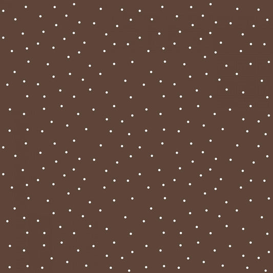 Kimberbell Basic - Brown/White - Tiny Dots - 8210-A