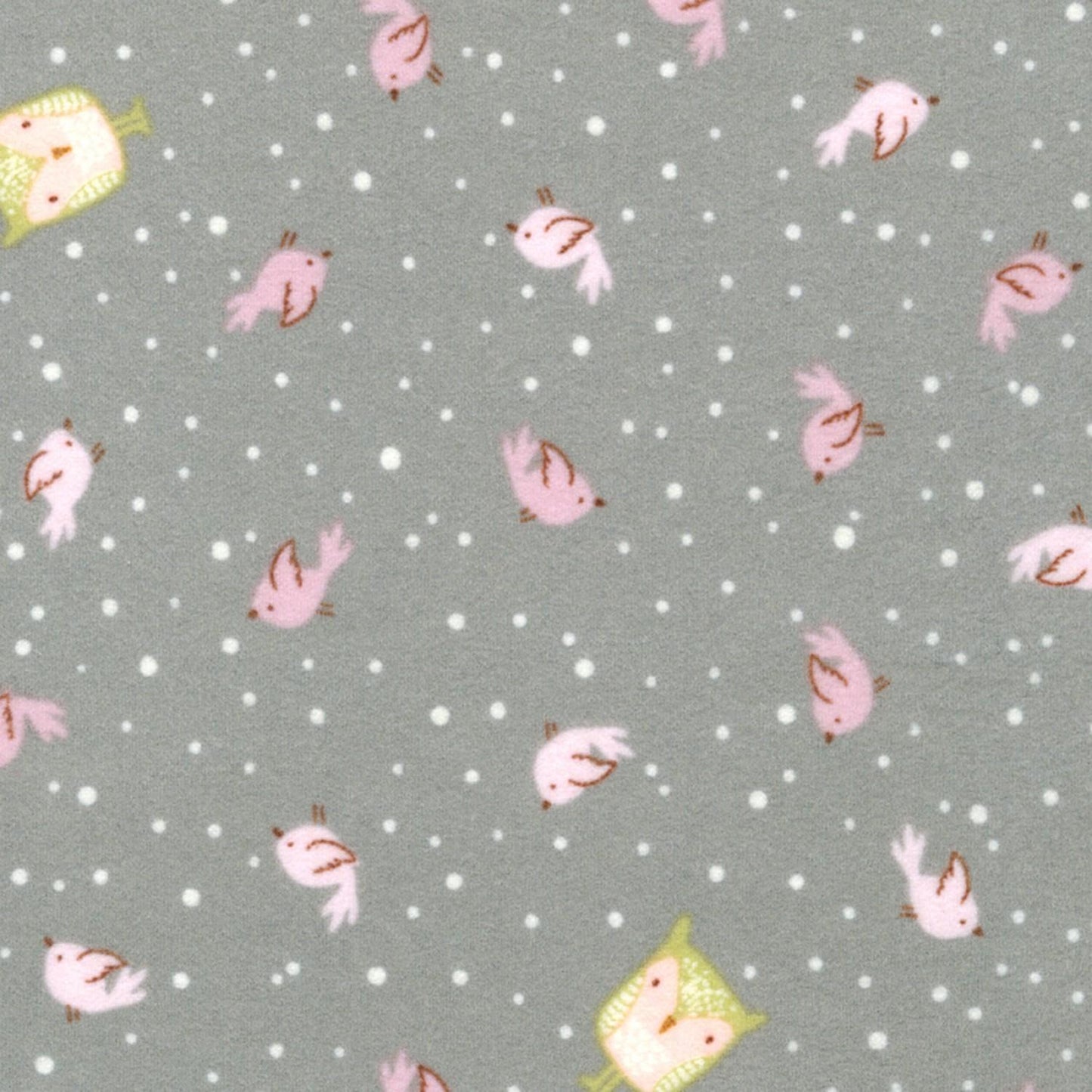 Winter Days Flannel - Grey - 21749-410