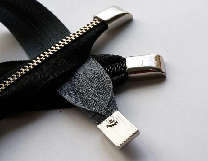 Zipper/Cord Ends - Nickel - EBCAP-3NL