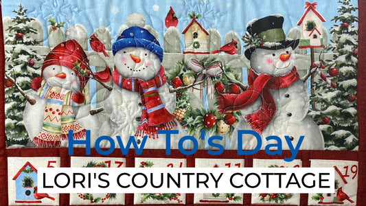 Christmas Advent Panel Calendar