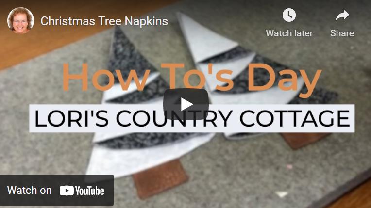 Christmas Tree Napkins