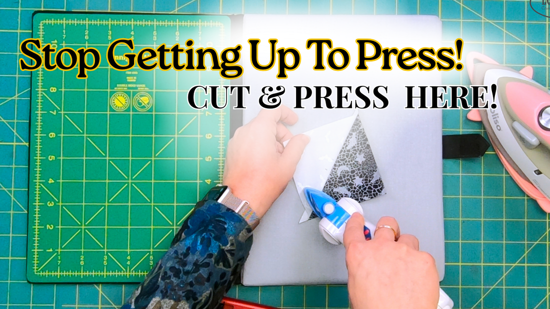 Quilting Hack: Cut & Press Without Leaving Your Sewing Machine