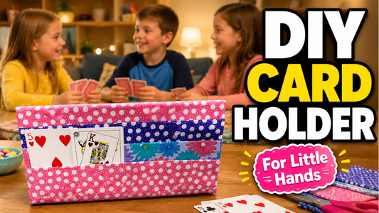 Easy DIY Card Holder for Kids & Others | Enhance Your Game Night