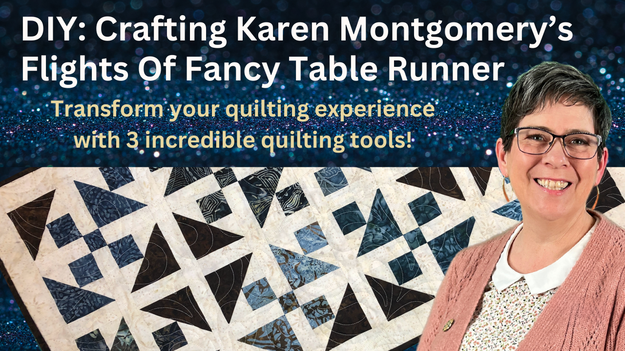 DIY: Crafting Karen Montgomery's Flights of Fancy Table Runner