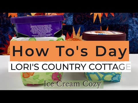 How To's Day - Ice Cream Cozy