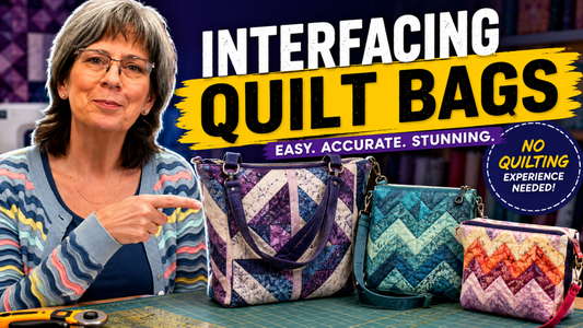 How To's Day - Interfacing Quilt Bags